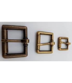 Boucle simple rouleau bronze