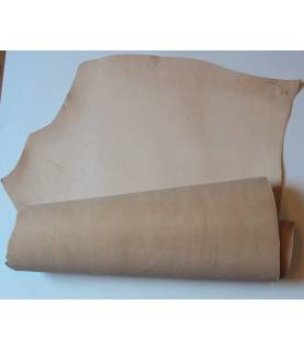 Collet de cuir double fin - ouvert