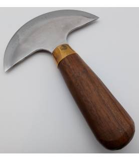 Outil travail du cuir - Couteau demi-lune