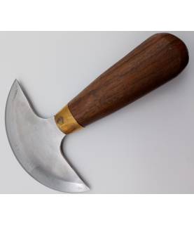 Outil travail du cuir - Couteau demi-lune