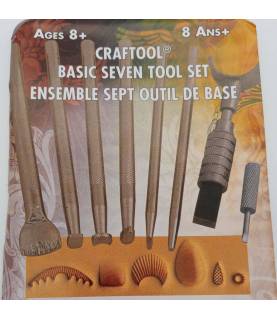 Outils travail du cuir présentation