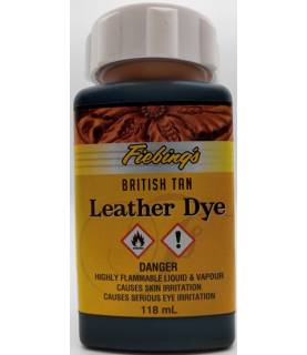 Fiebing's leather dye fauve...