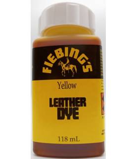 Fiebing's leather dye jaune