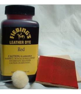 Fiebing's leather dye rouge