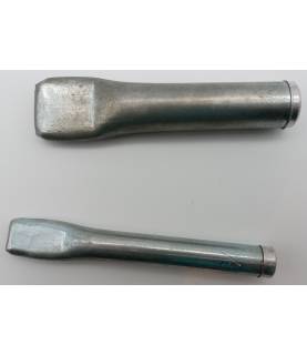 Outils travail du cuir - emporte-pièce ovale vue haut