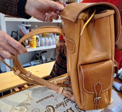 sac à dos profil
